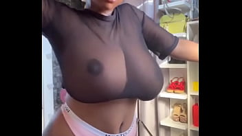 [Big Boobs, In, Transparent Top] Big Boobs In Transparent Top