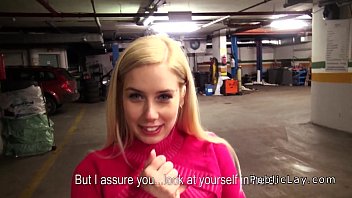 [Blonde, Fucks Blonde Babe, Public] Dude Fucks Blonde Babe In Repair Shop POV